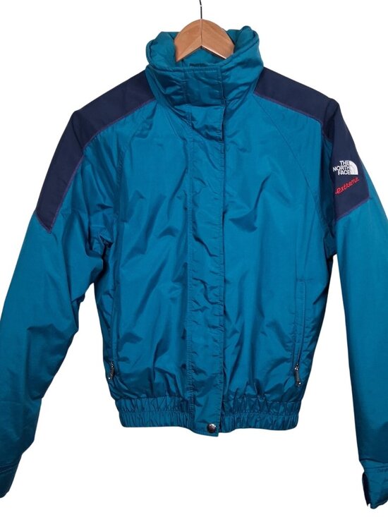 The North Face Jackets & Blazers - Vintage 1990s North Face Extreme Jacket Women 10 Snow Ski Blue Gore Tex Winter